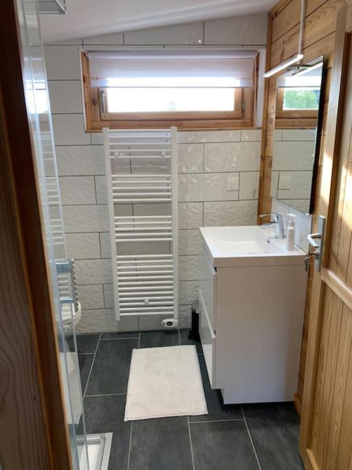 Chalet 2 Personnes Avec Jacuzzi Et Piscine Saisonniere Partagee Corcieux 外观 照片